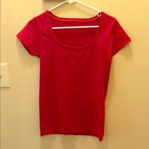 Red shirt by White House Black Market